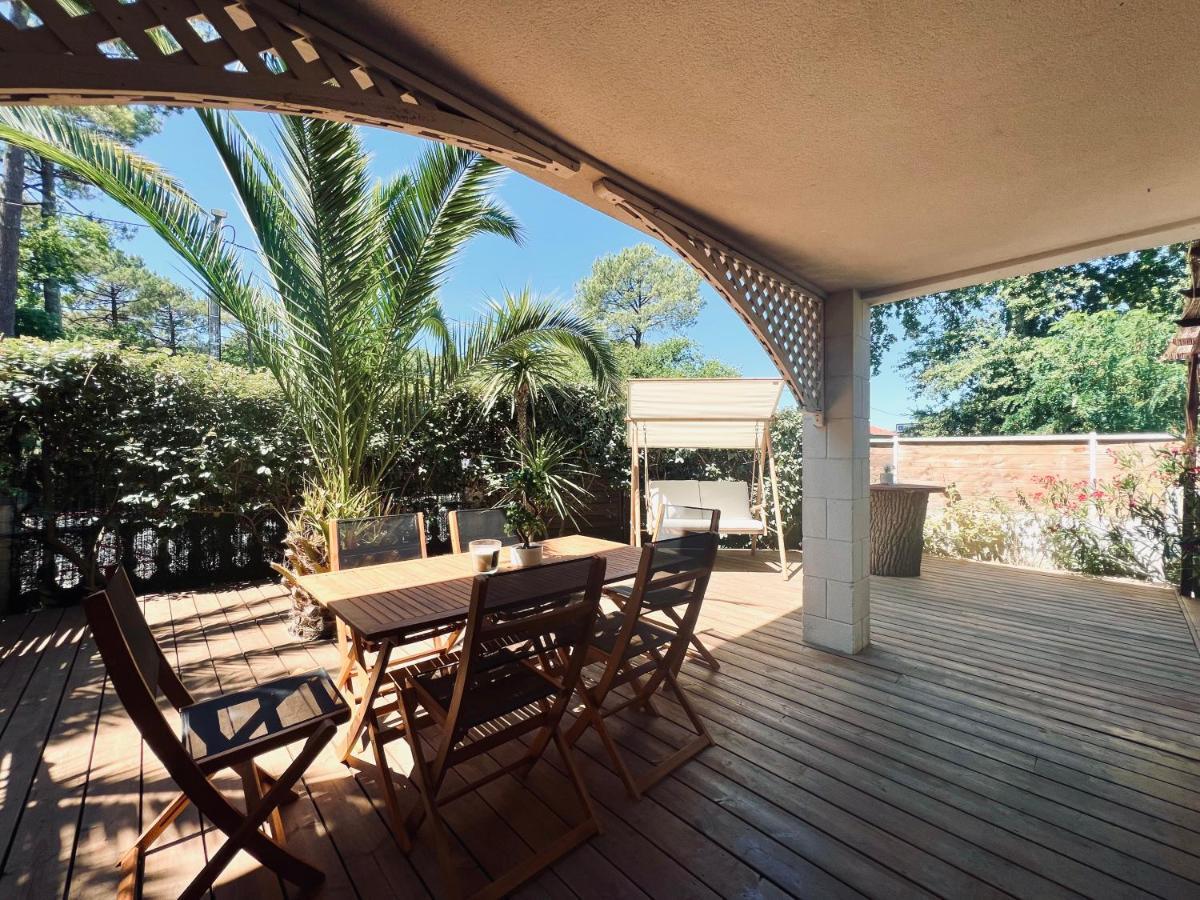 Lanton Plage - Appartement 6 Pers. Terrasse Buitenkant foto