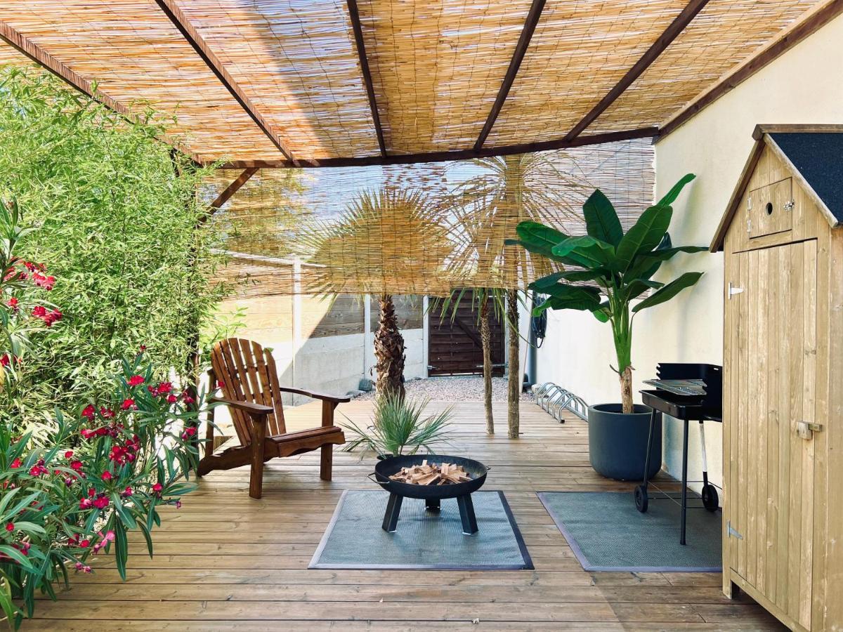 Lanton Plage - Appartement 6 Pers. Terrasse Buitenkant foto